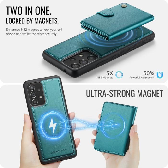 JEEHOOD - JEEHOOD J09 Fodral för Samsung Galaxy A53 5G - Grön