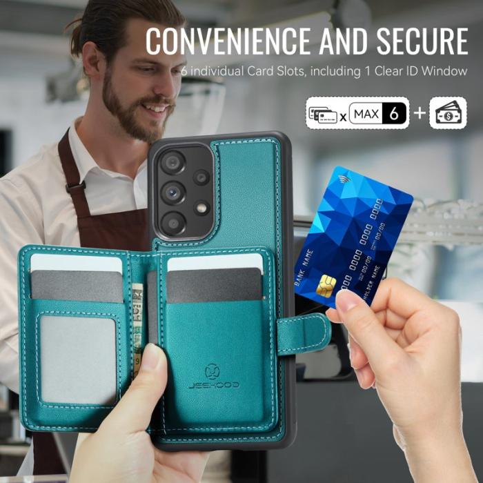 JEEHOOD - JEEHOOD J09 Fodral för Samsung Galaxy A53 5G - Grön