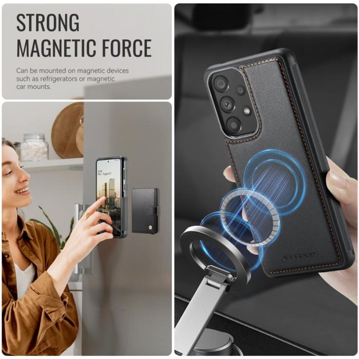 JEEHOOD - JEEHOOD J09 Fodral för Samsung Galaxy A53 5G - Svart