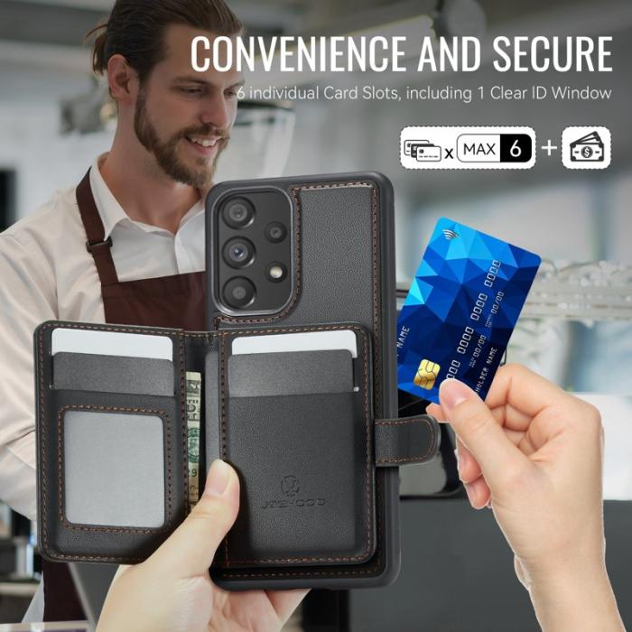 JEEHOOD - JEEHOOD J09 Fodral för Samsung Galaxy A53 5G - Svart