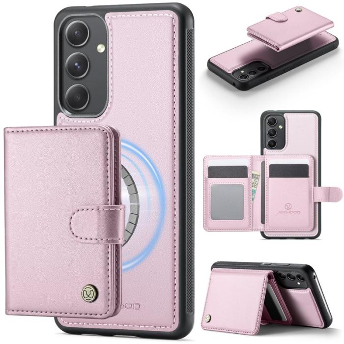 JEEHOOD - JEEHOOD J09 Fodral för Samsung Galaxy A54 5G - Rosa