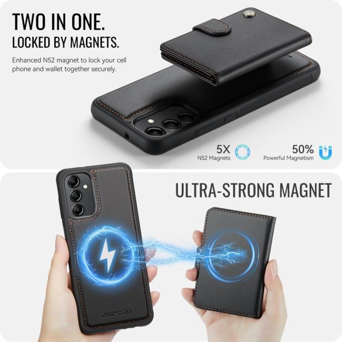 JEEHOOD - JEEHOOD J09 Fodral för Samsung Galaxy A54 5G - Svart