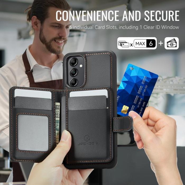 JEEHOOD - JEEHOOD J09 Fodral för Samsung Galaxy A54 5G - Svart