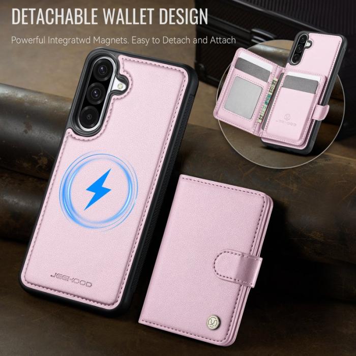 JEEHOOD - JEEHOOD J09 Fodral för Samsung Galaxy A56 5G - Rosa