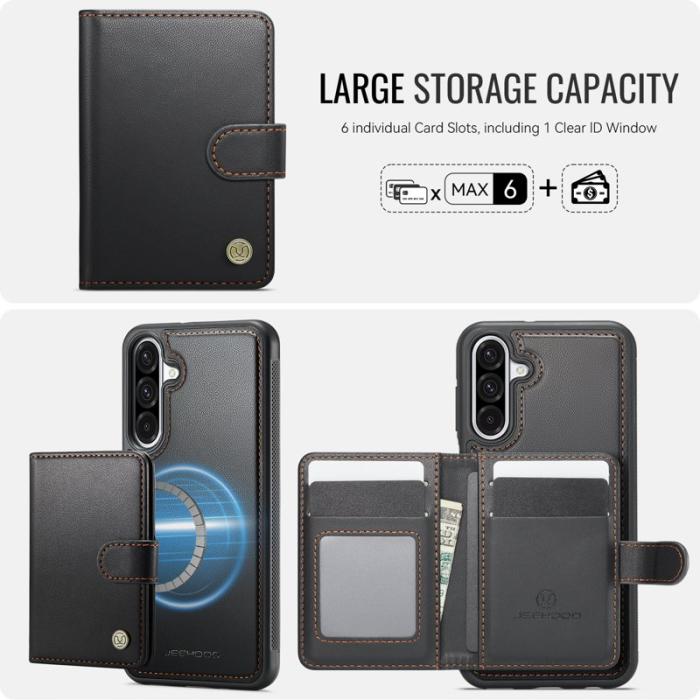 JEEHOOD - JEEHOOD J09 Fodral för Samsung Galaxy A56 5G - Svart