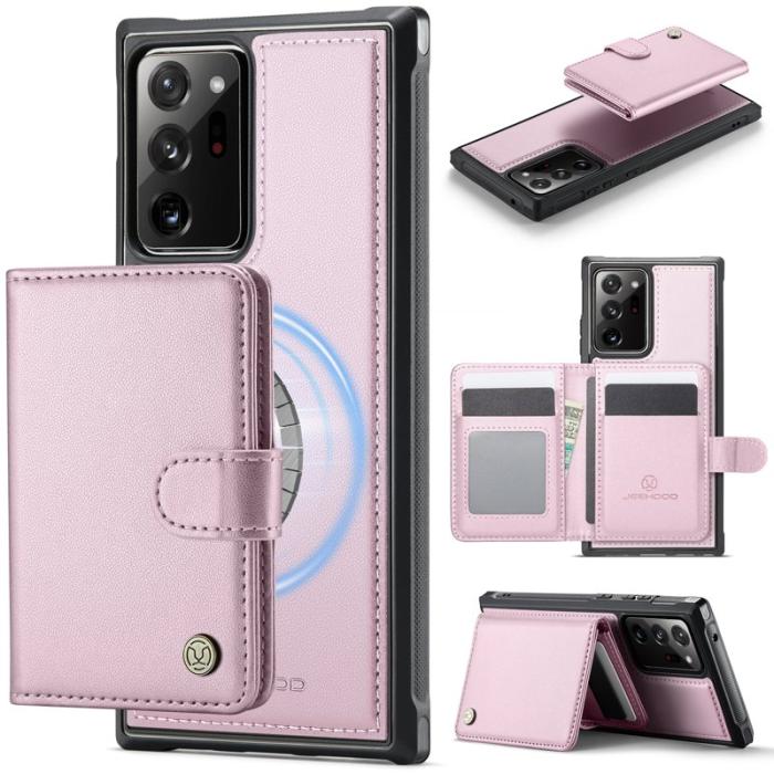 JEEHOOD - JEEHOOD J09 Fodral för Samsung Galaxy Note20 Ultra - Rosa
