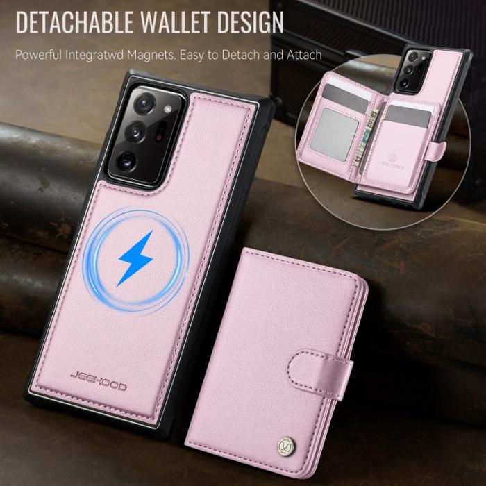 JEEHOOD - JEEHOOD J09 Fodral för Samsung Galaxy Note20 Ultra - Rosa