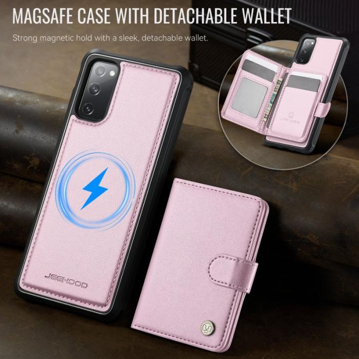 JEEHOOD - JEEHOOD J09 Fodral för Samsung Galaxy S20 FE - Rosa