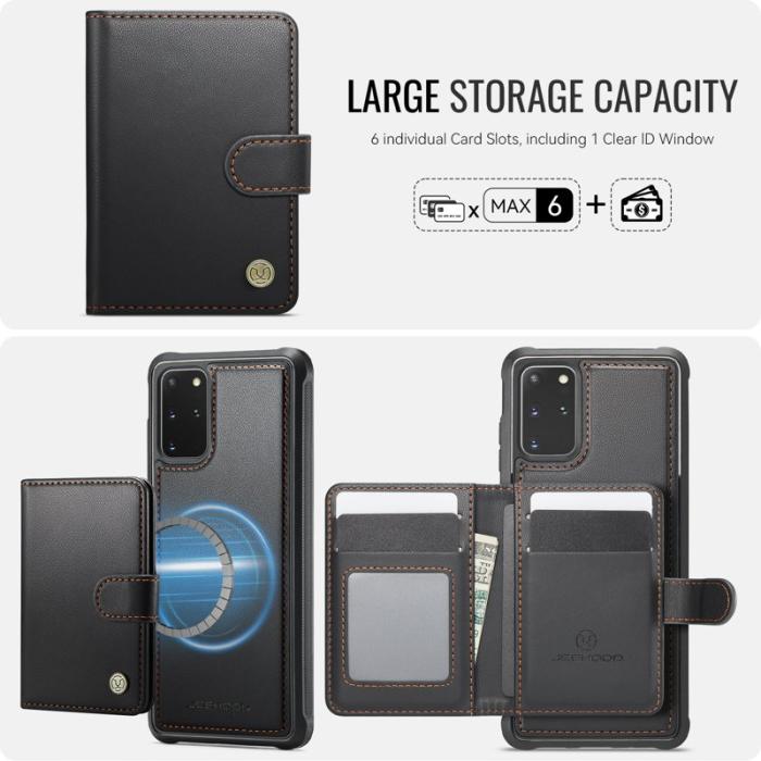 JEEHOOD - JEEHOOD J09 Fodral för Samsung Galaxy S20 Plus - Svart