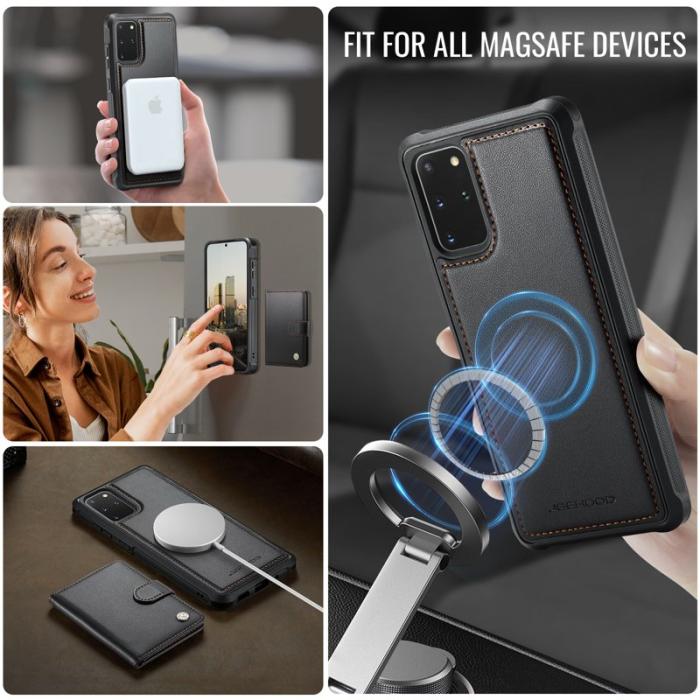 JEEHOOD - JEEHOOD J09 Fodral för Samsung Galaxy S20 Plus - Svart