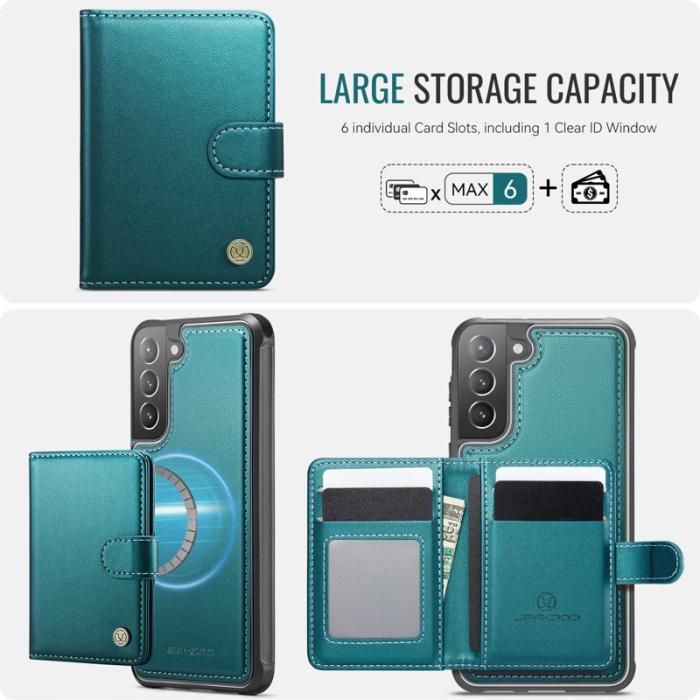 JEEHOOD - JEEHOOD J09 Fodral för Samsung Galaxy S21+ 5G - Grön