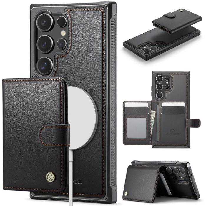 JEEHOOD - JEEHOOD J09 Fodral för Samsung Galaxy S23 Ultra - Svart