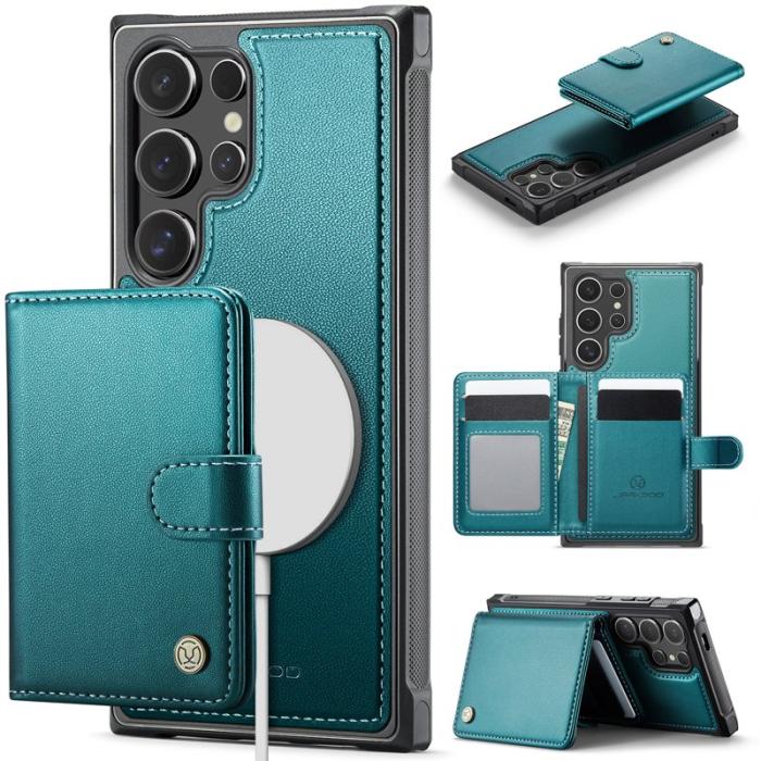 JEEHOOD - JEEHOOD J09 Fodral för Samsung Galaxy S24 Ultra - Grön