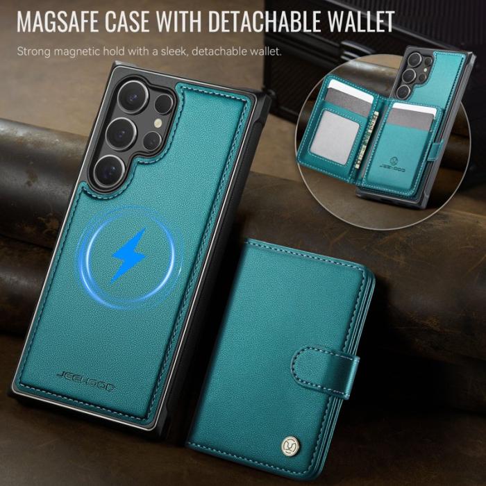 JEEHOOD - JEEHOOD J09 Fodral för Samsung Galaxy S25 Ultra - Grön