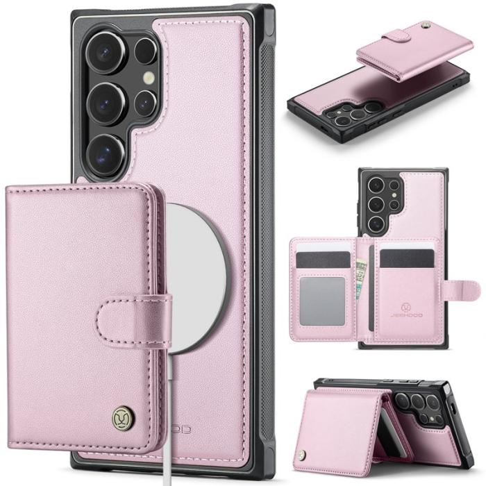 JEEHOOD - JEEHOOD J09 Fodral för Samsung Galaxy S25 Ultra - Rosa