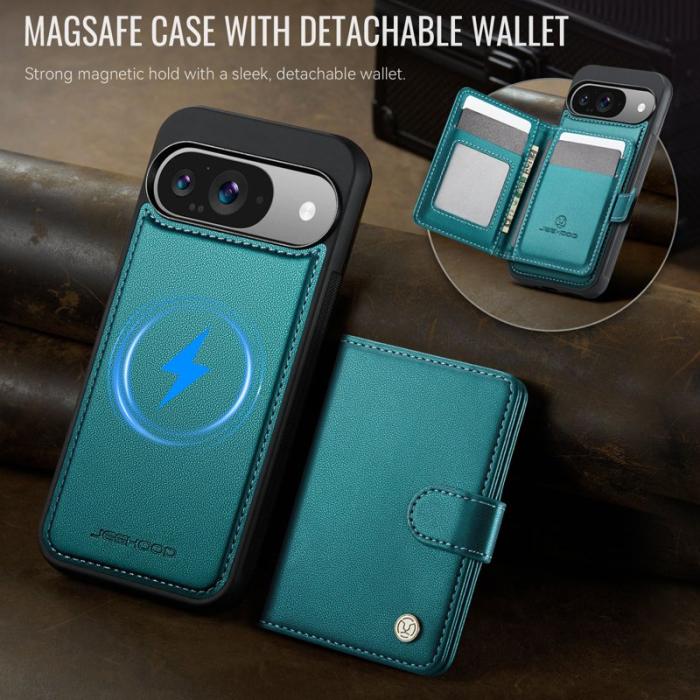 JEEHOOD - JEEHOOD J09 Fodral till Google Pixel 9 Pro RFID Grön