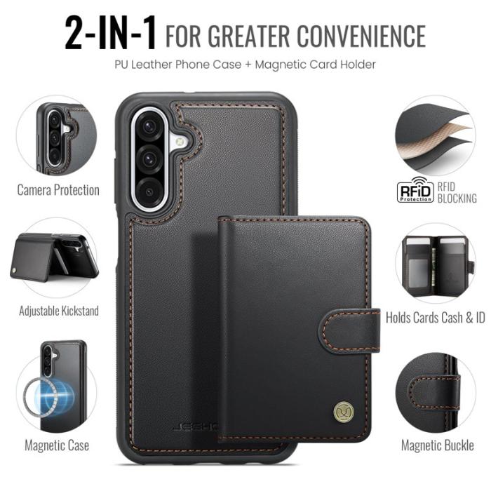 JEEHOOD - JEEHOOD J09 Fodral till Samsung Galaxy A26 5G - Svart