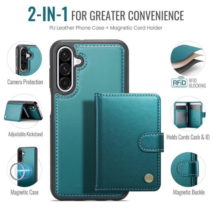 JEEHOOD - JEEHOOD J09 Fodral till Samsung Galaxy A56 5G - Grön