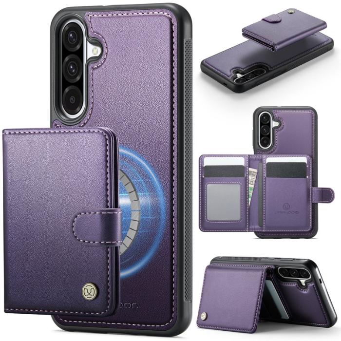 JEEHOOD - JEEHOOD J09 Fodral till Samsung Galaxy A56 5G Lila RFID