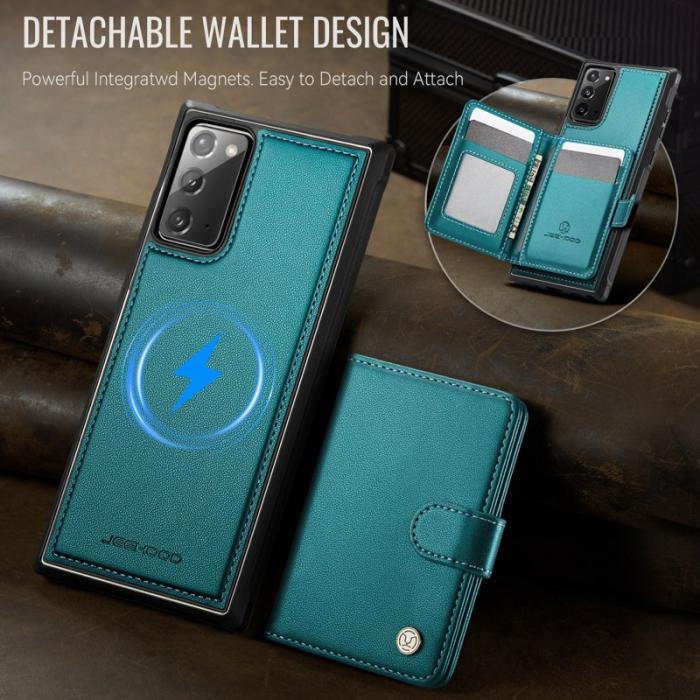 JEEHOOD - JEEHOOD J09 Fodral till Samsung Galaxy Note20 - Grön