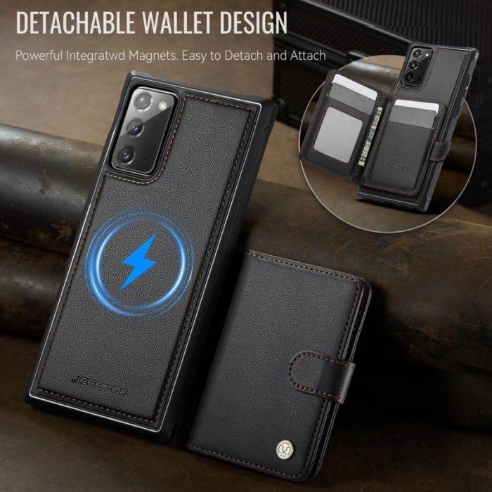JEEHOOD - JEEHOOD J09 Fodral till Samsung Galaxy Note20 - Svart