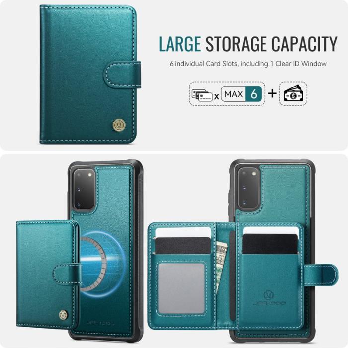 JEEHOOD - JEEHOOD J09 Fodral till Samsung Galaxy S20 4G - Grön