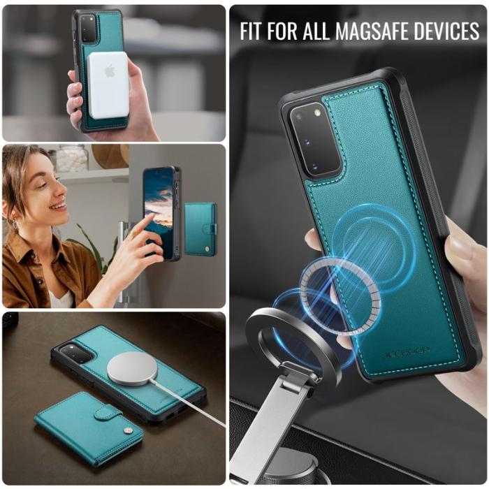 JEEHOOD - JEEHOOD J09 Fodral till Samsung Galaxy S20 4G - Grön