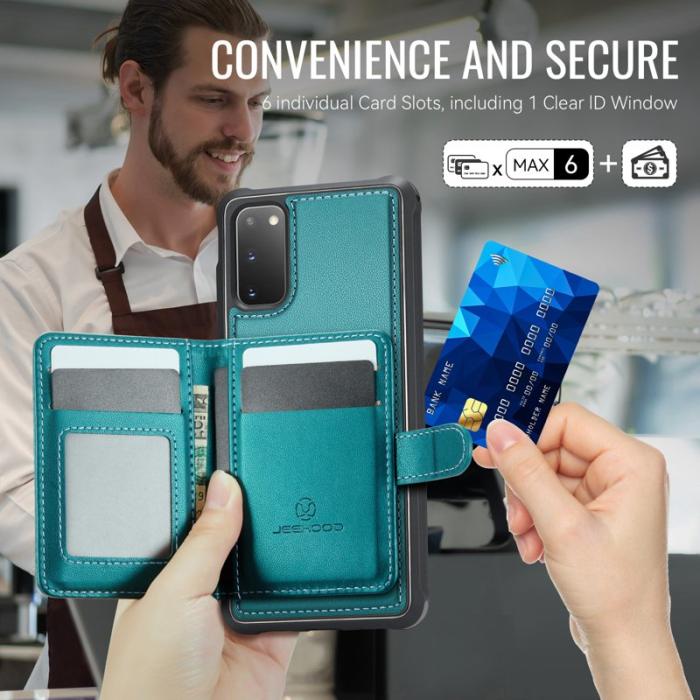 JEEHOOD - JEEHOOD J09 Fodral till Samsung Galaxy S20 4G - Grön