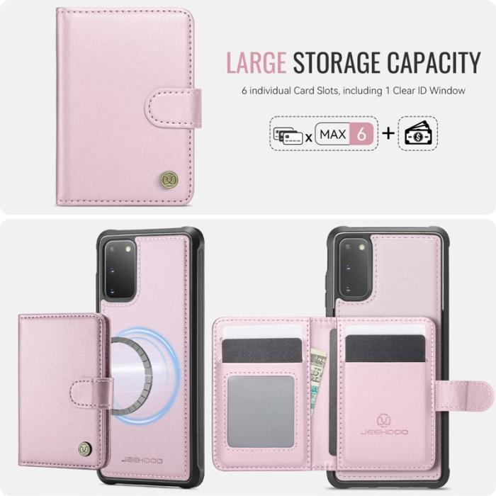 JEEHOOD - JEEHOOD J09 Fodral till Samsung Galaxy S20 4G - Rosa