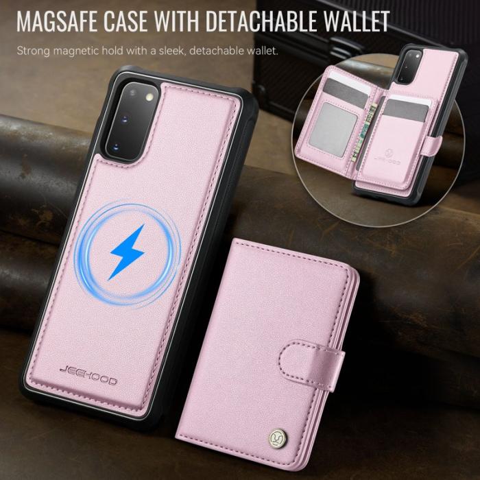 JEEHOOD - JEEHOOD J09 Fodral till Samsung Galaxy S20 4G - Rosa