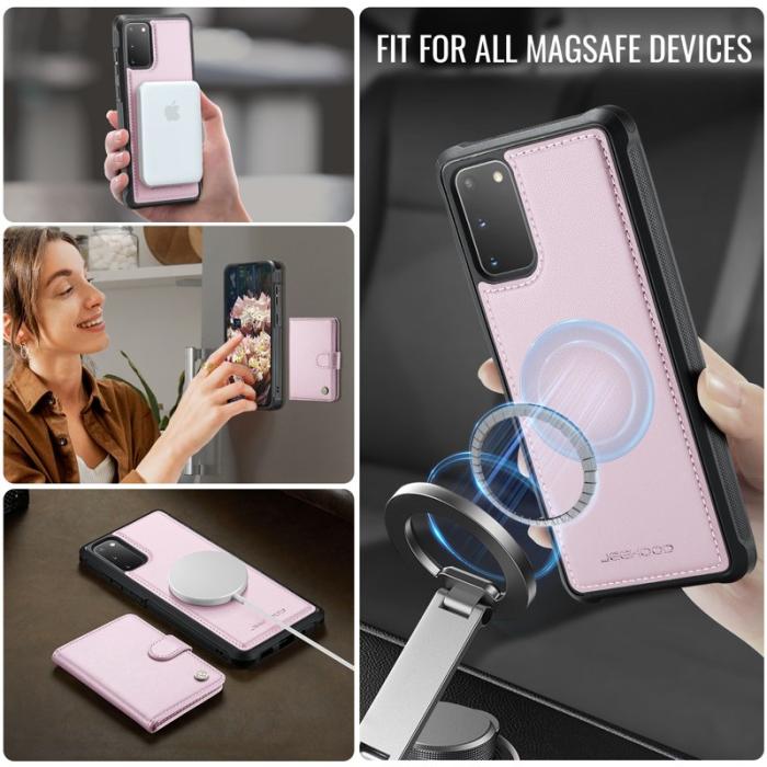 JEEHOOD - JEEHOOD J09 Fodral till Samsung Galaxy S20 4G - Rosa