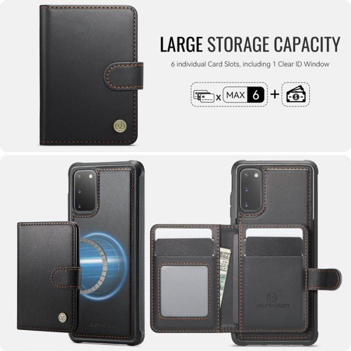 JEEHOOD - JEEHOOD J09 Fodral till Samsung Galaxy S20 4G - Svart