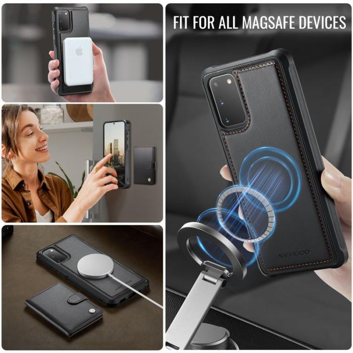 JEEHOOD - JEEHOOD J09 Fodral till Samsung Galaxy S20 4G - Svart