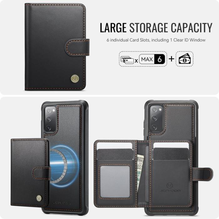 JEEHOOD - JEEHOOD J09 Fodral till Samsung Galaxy S20 FE - Svart