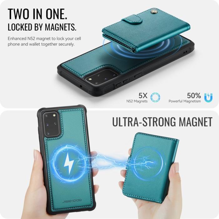 JEEHOOD - JEEHOOD J09 Fodral till Samsung Galaxy S20 Plus - Grön