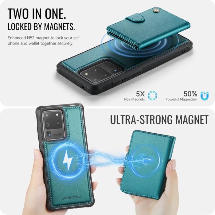 JEEHOOD - JEEHOOD J09 Fodral till Samsung Galaxy S20 Ultra - Grön