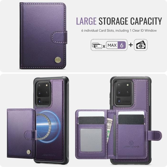 JEEHOOD - JEEHOOD J09 Fodral till Samsung Galaxy S20 Ultra Lila
