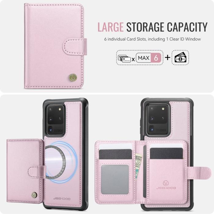 JEEHOOD - JEEHOOD J09 Fodral till Samsung Galaxy S20 Ultra - Rosa