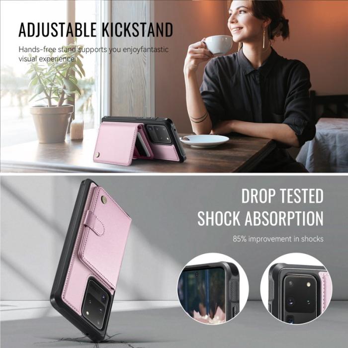 JEEHOOD - JEEHOOD J09 Fodral till Samsung Galaxy S20 Ultra - Rosa