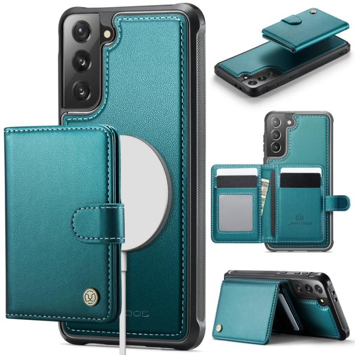 JEEHOOD - JEEHOOD J09 Fodral till Samsung Galaxy S21 4G - Grön