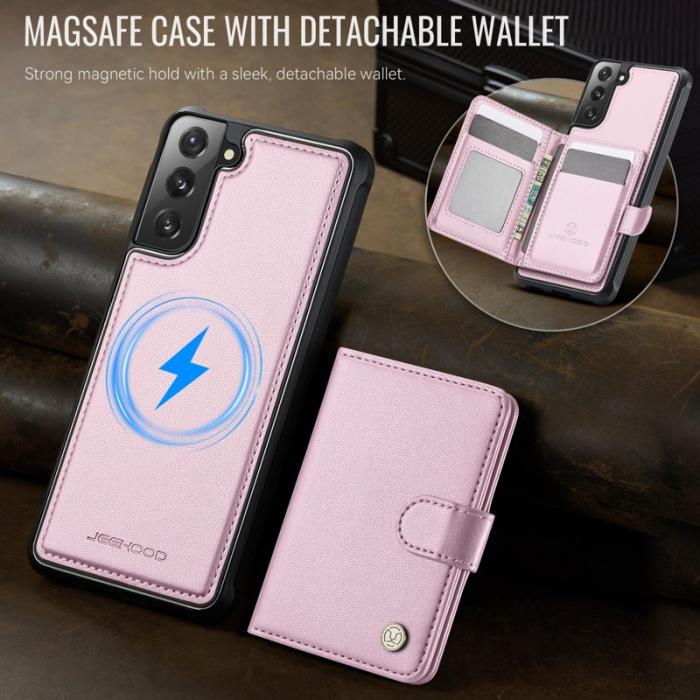 JEEHOOD - JEEHOOD J09 Fodral till Samsung Galaxy S21 4G - Rosa