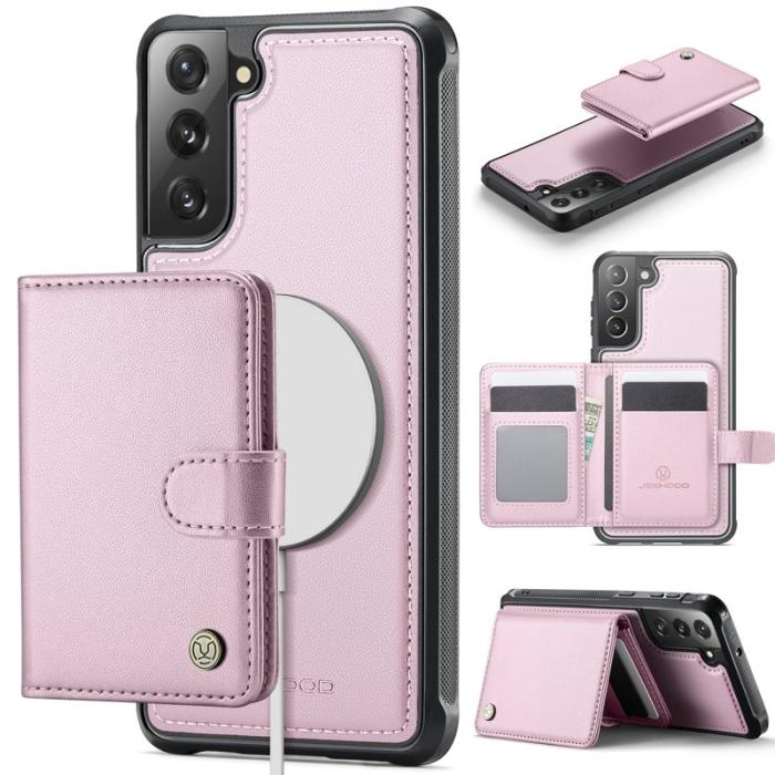 JEEHOOD - JEEHOOD J09 Fodral till Samsung Galaxy S21 FE 5G - Rosa