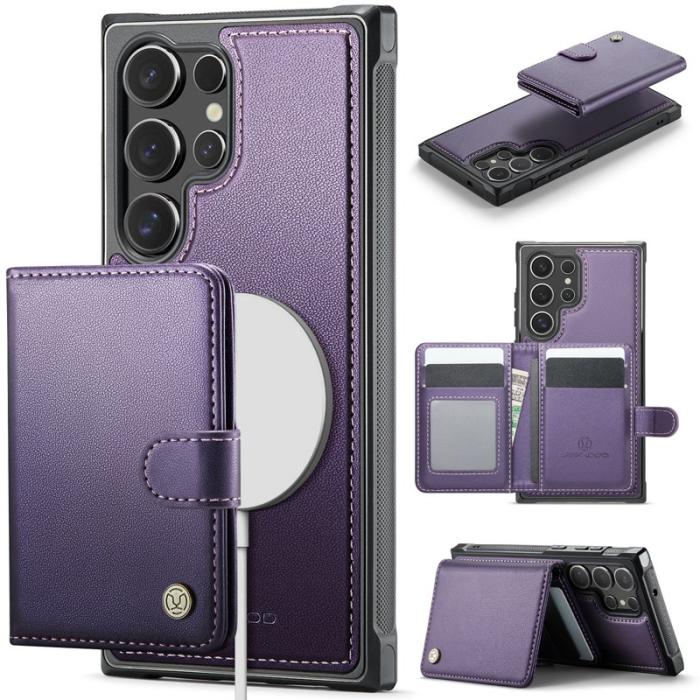 JEEHOOD - JEEHOOD J09 Fodral till Samsung Galaxy S23 Ultra Lila