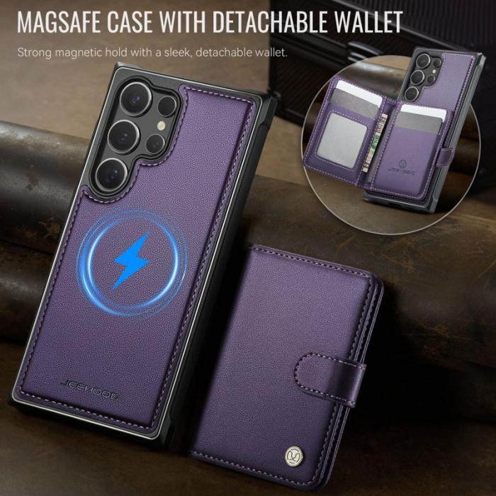 JEEHOOD - JEEHOOD J09 Fodral till Samsung Galaxy S25 Ultra Lila