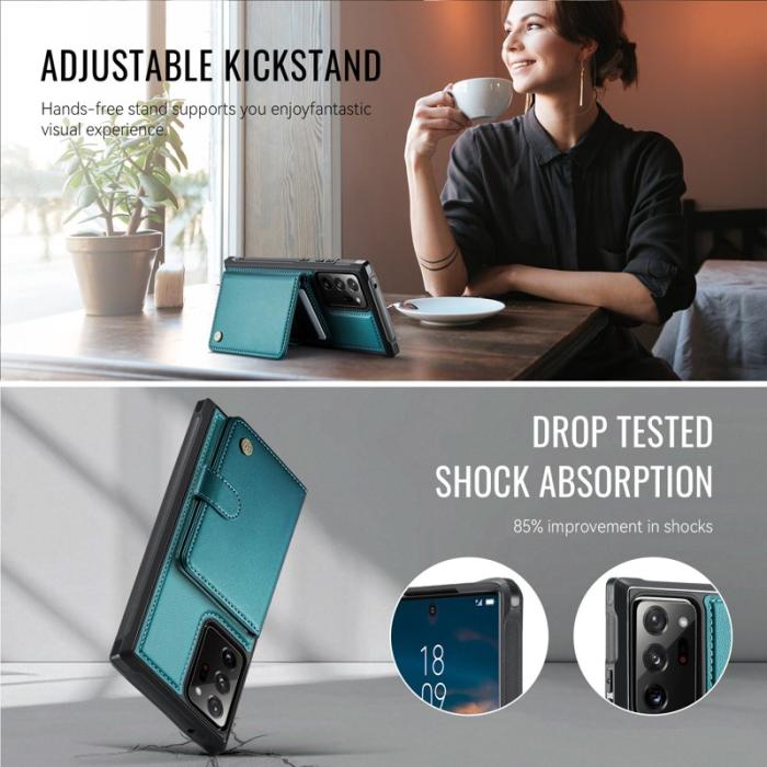 JEEHOOD - JEEHOOD J09 Skal för Samsung Galaxy Note20 Ultra - Grön