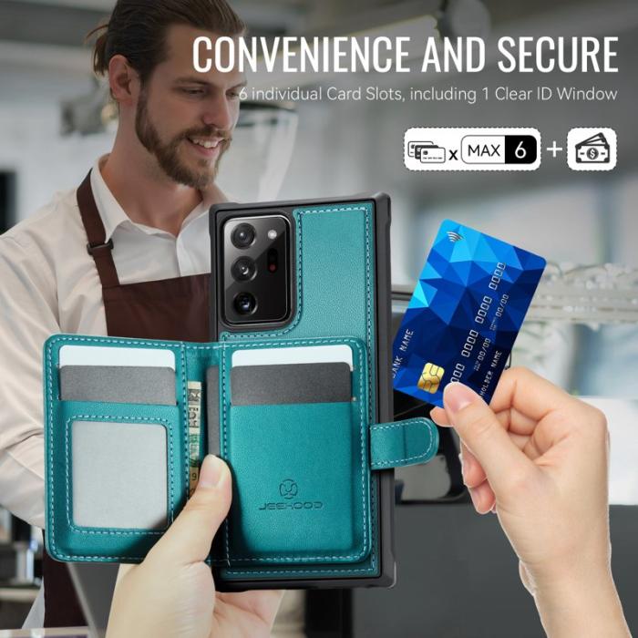 JEEHOOD - JEEHOOD J09 Skal för Samsung Galaxy Note20 Ultra - Grön