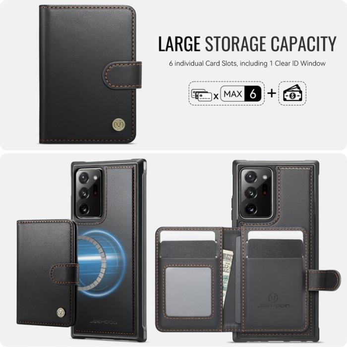 JEEHOOD - JEEHOOD J09 Skal för Samsung Galaxy Note20 Ultra - Svart