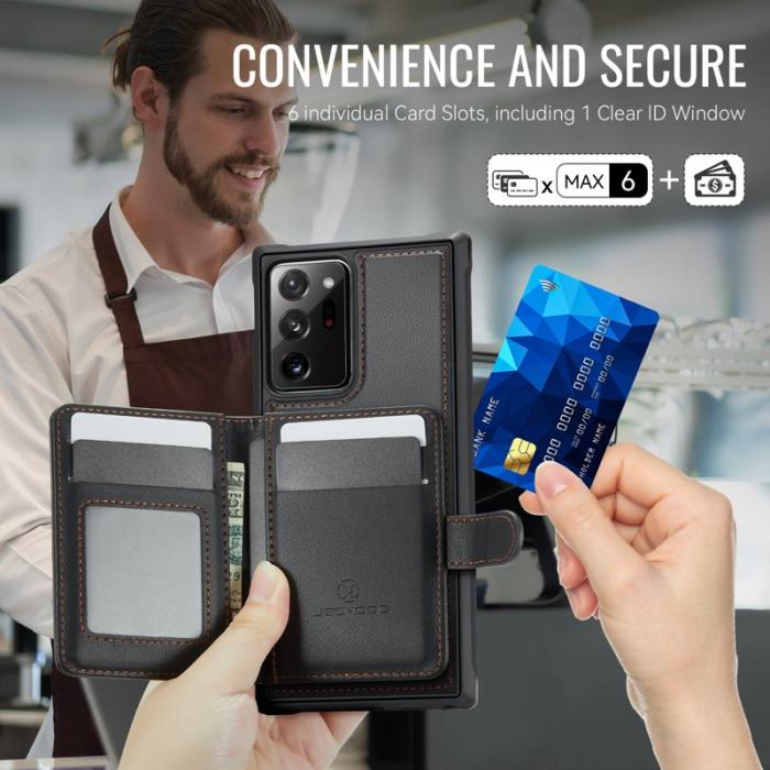 JEEHOOD - JEEHOOD J09 Skal för Samsung Galaxy Note20 Ultra - Svart