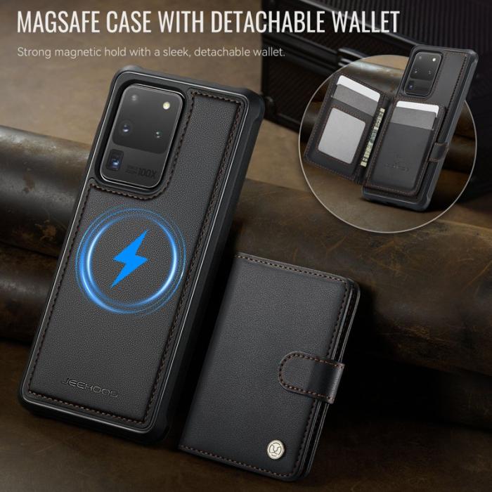 JEEHOOD - JEEHOOD J09 Skal för Samsung Galaxy S20 Ultra - Svart