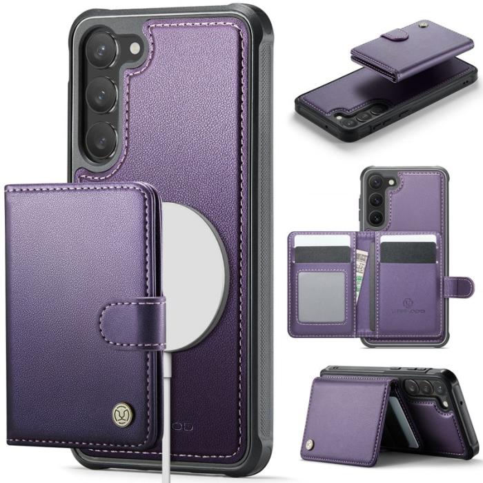 JEEHOOD - JEEHOOD J09 Skal till Samsung Galaxy S23 med RFID - Lila